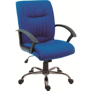 Teknik Milan Fabric Reclining Executive Chair - Blue