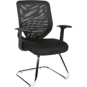TEKNIK Nova Mesh Fabric Visitor Chair - Black