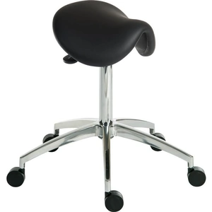 TEKNIK 6926BLK Polyurethane Tilting Perch Chair - Black
