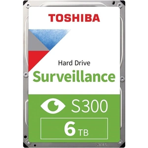 Toshiba S300 6TB SATA III 3.5 Hard Drive - 5400RPM, 256MB Cache