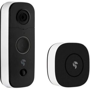 TOUCAN TVD100WU Wireless Video Doorbell, Black,White