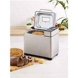 View product details for the Tower T11005 Digital Bread Maker in Silver 550W 2lb
