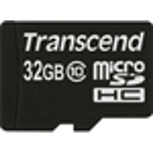 View product details for the Transcend 32 GB microSDHC - Class 10 - 20 MB/s Read - 17 MB/s Write - 1 Card