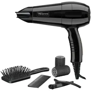 Tresemme 5515U Salon Dry and Style Hair Dryer Set - Black, Black