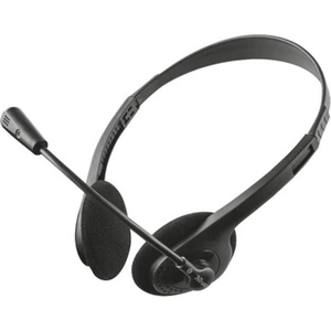 View product details for the Trust ZIVA CHAT HEADSET Wired Head-band Calls/Music Black