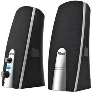 Trust MiLa 2.0 Speaker Set loudspeaker Black Silver Wired 5 W