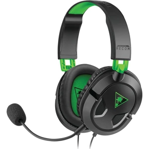 TURTLE BEACH Ear Force Recon 50X Gaming Headset - Black & Green, Black