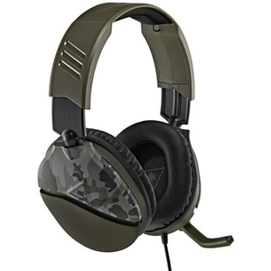 Turtle Beach Recon 70 Green Camo Gaming Headset - Camo Green. Product type: Headset. Connectivity technology: Wired. Recommended usage: Gaming. Headphone frequency: 20 - 20000 Hz. Cable length: 1.2 m Product colour: Black Green