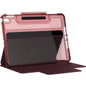 UAG Lucent 10.2 iPad Case - Dusty Rose, Clear,Red