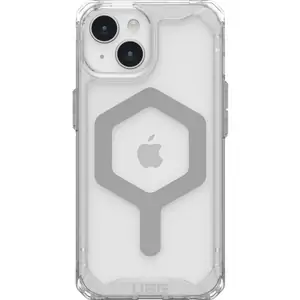 UAG Plyo iPhone 15 Case with MagSafe - Clear, Silver/Grey,Clear