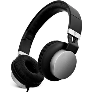 V7 Lightweight Headphones - Black/Silver