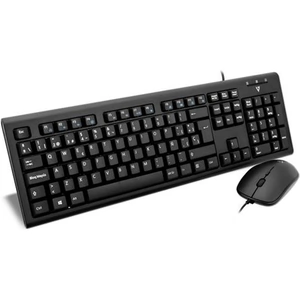 V7 Wired Keyboard and Mouse Combo ES