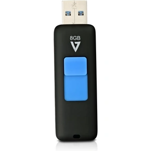 V7 8GB USB 3.0 Flash Stick Pen Memory Drive - Aqua