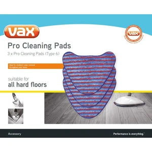 VAX Pro Mop Replacement Pads - Pack of 3