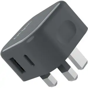 Veho USB C & USB A Fast mains plug charger