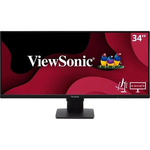 VIEWSONIC VA3456-MHDJ Wide Quad HD 34 IPS LCD Monitor - Black, Black