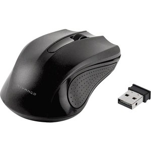 VIVANCO IT-MS RF 1000 Wireless Optical Mouse, Black