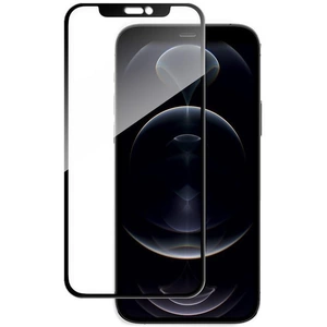 W-sky iPhone 13 Pro Max Tempered Glass Full Cover Screen Protector - Black