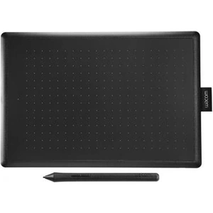 Wacom One by Medium graphic tablet Black Red 2540 lpi 216 x 135 mm USB