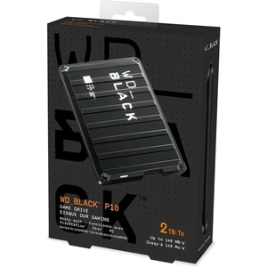 WD _BLACK P10 Game Drive - 2 TB, Black, Black