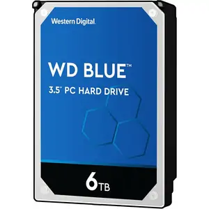 Western Digital Blue (6TB) 6TB SATA III 3.5 Hard Drive - 5400RPM, 256MB Cache