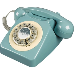Wild & Wolf 746 Retro Phone in French Blue