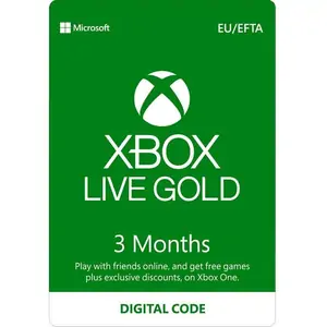 XBOX Live Gold Membership - 3 Month Subscription