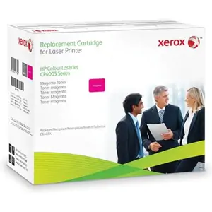 Xerox Magenta toner cartridge. Equivalent to HP CB403A. Compatible with HP Colour LaserJet CP4005