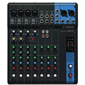 Yamaha MG10 audio mixer 10 channels Black