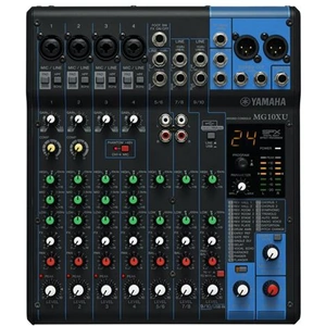 Yamaha MG10XU audio mixer 10 channels Black